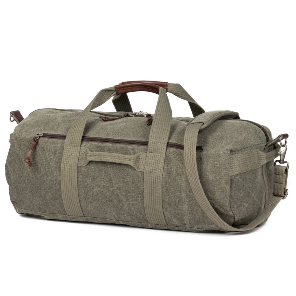 military green travel & gym carryall